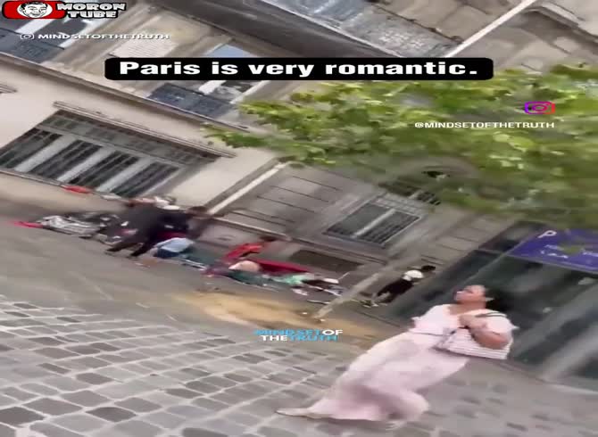 Video :When an American travels to Paris, they are astounded by how charming the city is